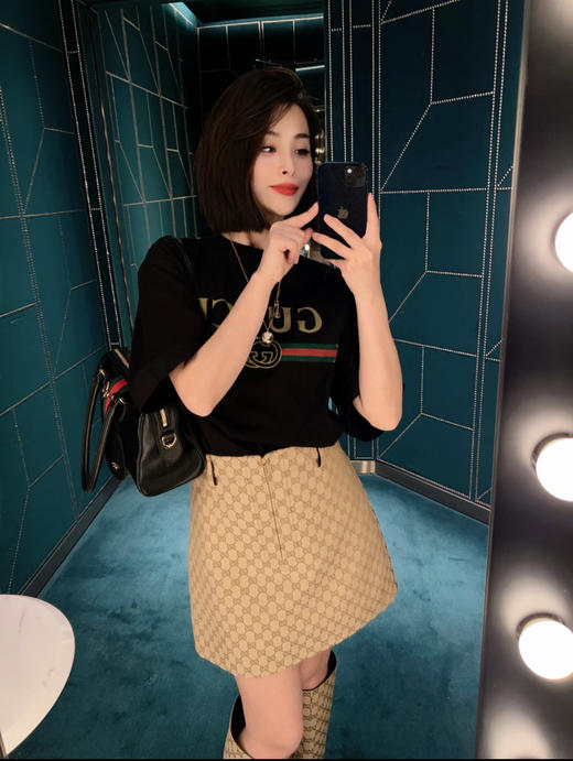 古驰 26春夏春夏新款 半袖 黑色（MM） 商品图1