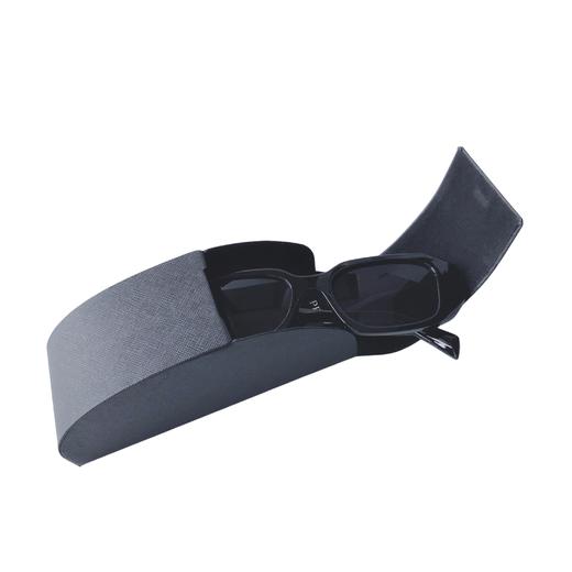 谱拉达矩形板材，潮流太阳眼镜，墨镜黑色，男女同款 商品图3