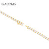 GAONAS高纳仕 龙马时尚贵气金色豪镶手链11920SGO 商品缩略图2
