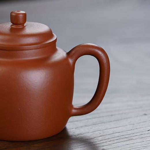 上新！「朱泥宫灯」180cc   小煤窑朱泥 作者王益萍  宜兴紫砂 商品图2