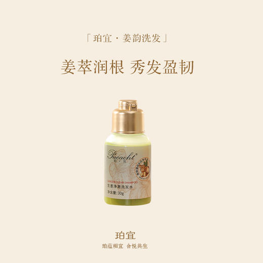 珀宜·姜韵洗发水 体验装30ml 商品图0