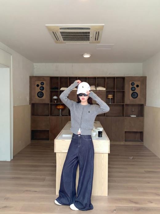 <曾小咸推荐>3.11现货秒杀 ！微信超特价！韩系4色麻花短款针织开衫 日常169.99 立减100 秒杀69.99！！褶皱西装裤 秒杀89.99！！ 商品图5