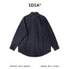 SDSA男装2026新款高贵轻奢美式老钱风简约格纹长袖衬衫百搭时尚 商品缩略图4