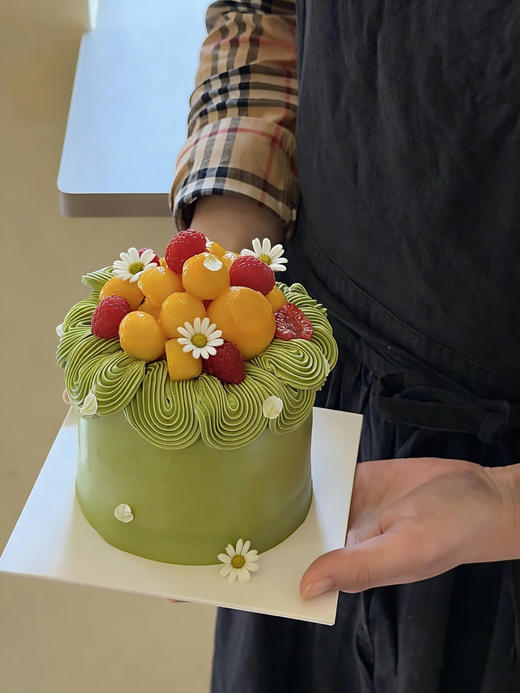 【NEW】春天的入场券  抹茶树莓芒果蛋糕 商品图1
