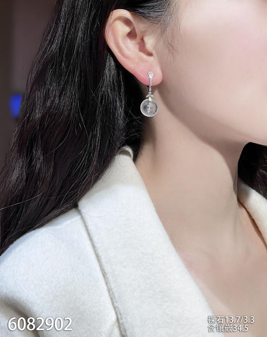 6082902，平安扣耳坠。具体价格微信咨询 商品图4