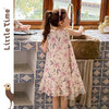 littletime26春夏女童韩国波西米亚风碎花连衣裙粉色复古田园长裙 商品缩略图2