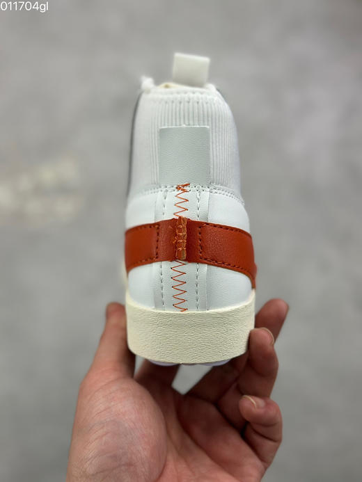 春季特惠💰290 Nike Blazer Mid '77 jumbo "university blue" 解构设计 中帮 板鞋 男女同款 经典百搭中帮开拓者休闲运动板鞋 商品图7