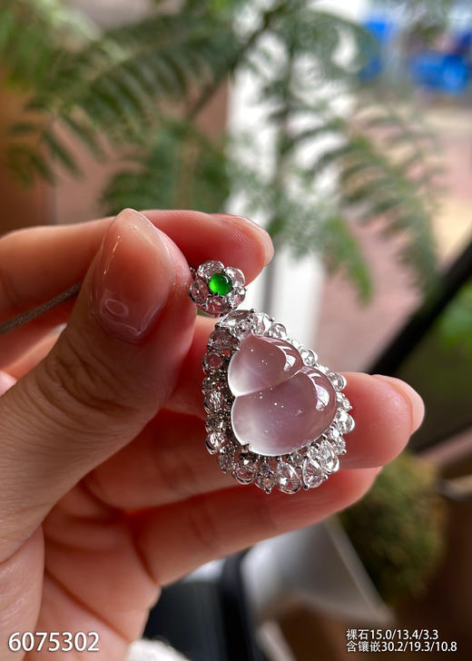 6075302，葫芦吊坠。具体价格微信咨询 商品图3