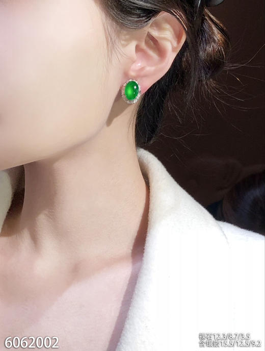 6062002、蛋面耳坠。具体价格微信咨询 商品图4
