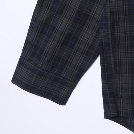 SDSA男装2026新款高贵轻奢美式老钱风简约格纹长袖衬衫百搭时尚 商品图3