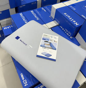 日单蓝盒记忆棉枕头护颈枕