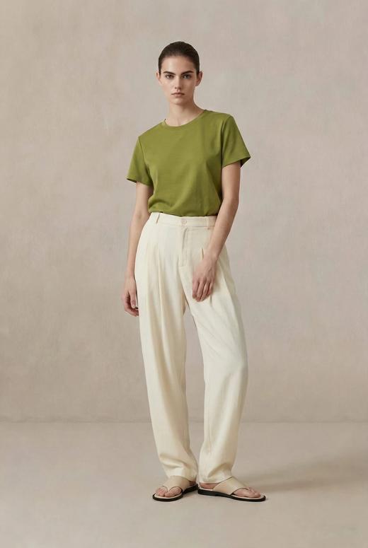 二店y 【XT5430】正肩瘦瘦短袖T恤 高弹修身不紧身 穿出饱满曲线感 商品图3