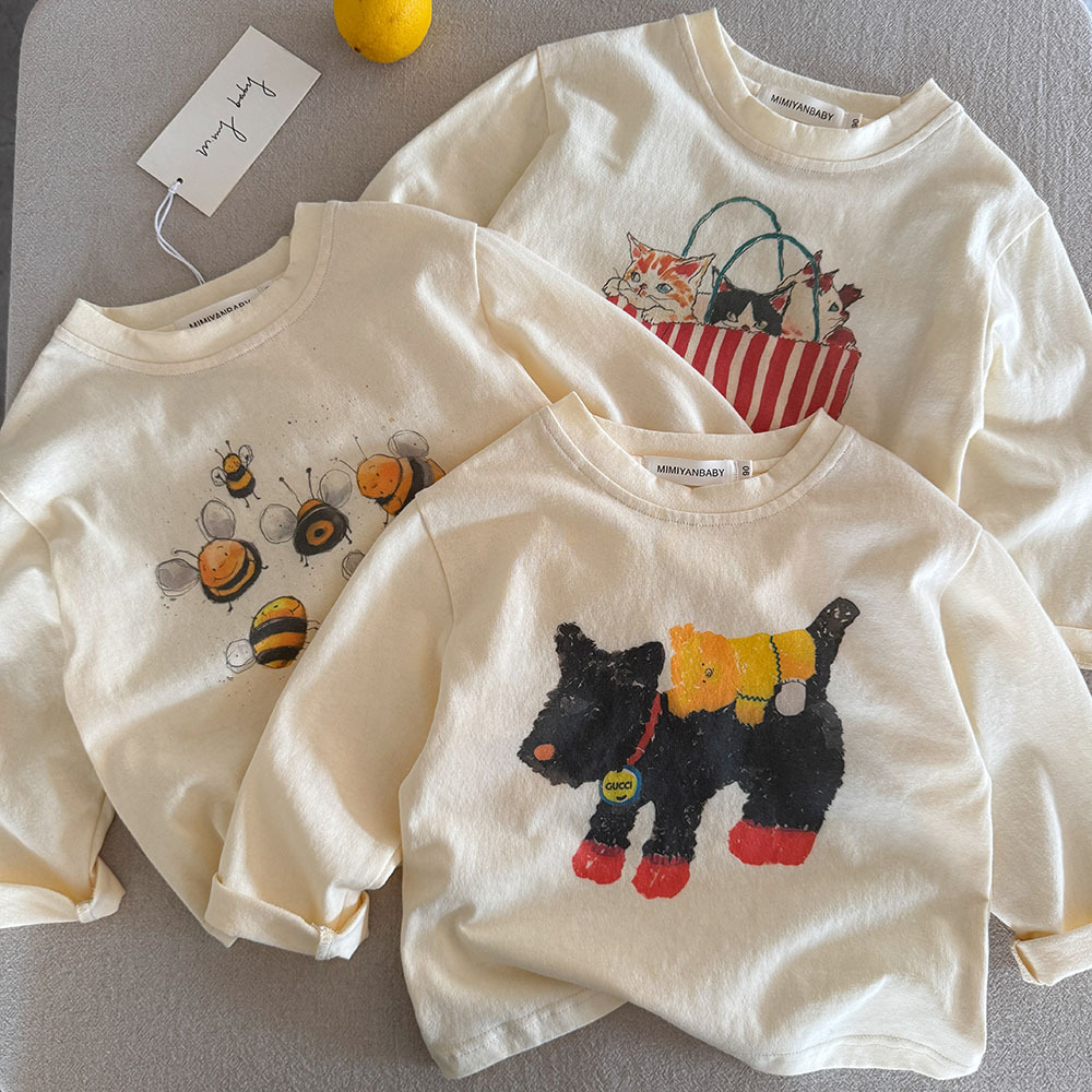 【59元任选3件】儿童卡通纯棉 长袖/短袖T恤  26年春夏季新款T恤