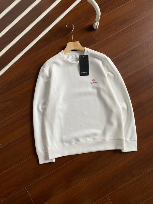 lulu春秋款圆领上新：锦纶提花华夫格索夫特面料 商品图2