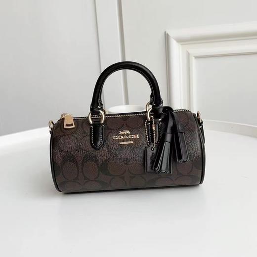 蔻驰 Lacey 19  笔筒包 复古小圆筒（CB） 商品图0