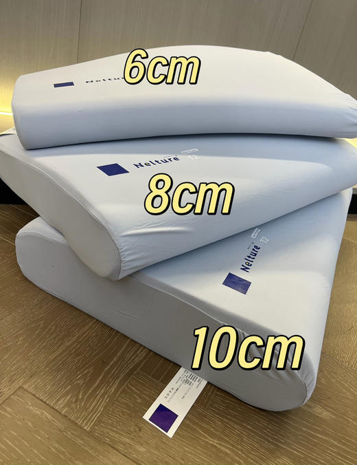 日单蓝盒记忆棉枕头护颈枕 商品图1