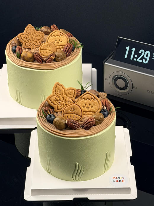 事事顺栗（抹茶栗子开心果奶油蛋糕） 商品图3