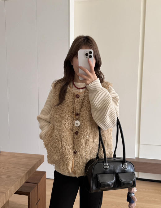 正品韩国Stand Oil女士单肩保龄球包090703 商品图3