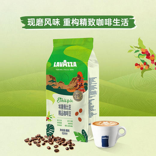 MM 山姆 Lavazza拉瓦萨埃塞俄比亚精品咖啡豆 800g 商品图3