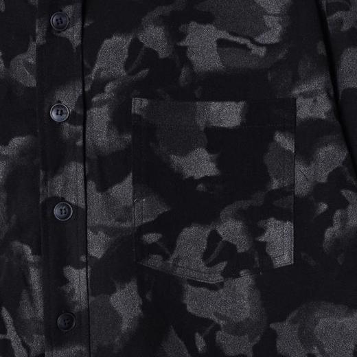 SDSA男装2026新款高贵轻奢美式休闲撞色印花长袖衬衫百搭通勤衬衣 商品图2