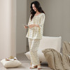 雀说 紧密纯棉睡衣女春夏季七分袖长裤家居服套装 商品缩略图2