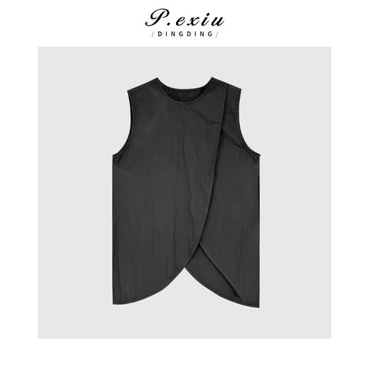 03-2潘依绣丁丁宠粉 时髦不规则设计圆领无袖背心Q9572 商品图0