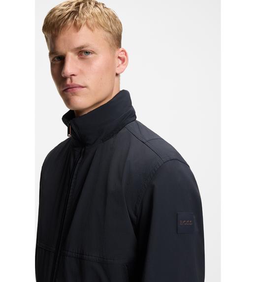 H.B 春季新款 可收纳连帽全黑机能夹克  WT986 商品图1