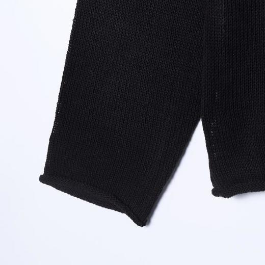 SDSA男装2026新款高贵轻奢简约时尚半开抽绳领针织衫百搭慵懒风 商品图3