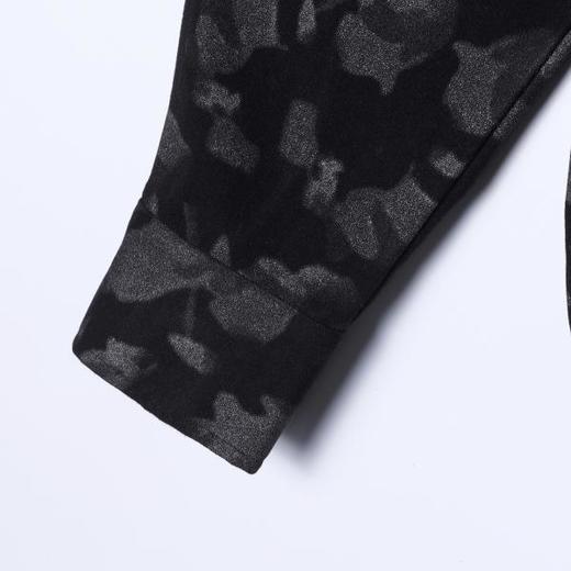 SDSA男装2026新款高贵轻奢美式休闲撞色印花长袖衬衫百搭通勤衬衣 商品图3