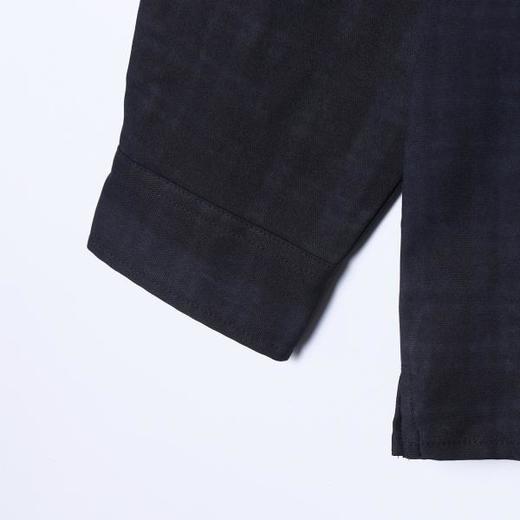 SDSA男装2026新款高贵轻奢美式复古衬衫夹克外套百搭宽松格纹上衣 商品图3