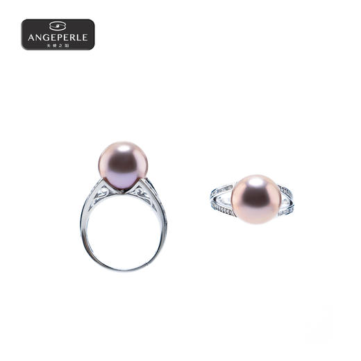 天使之泪 S925银淡水珍珠爱迪生珍珠戒指 TSSLF221 商品图0