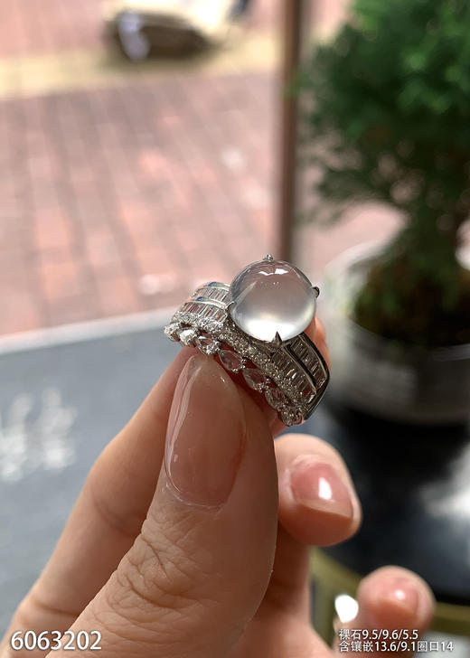 6063202，蛋面戒指。具体价格微信咨询 商品图3