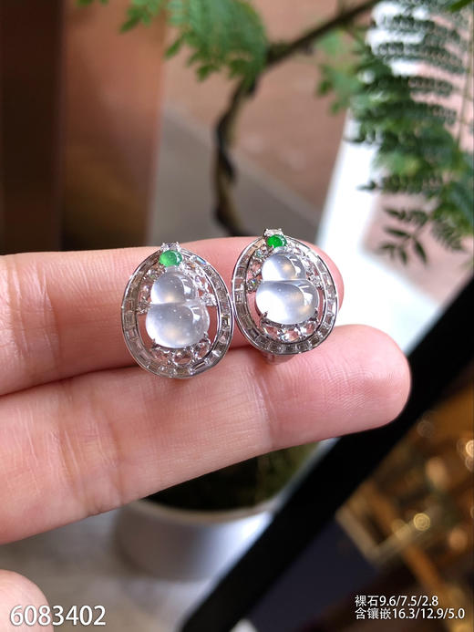 6083402，葫芦耳钉。具体价格微信咨询 商品图2