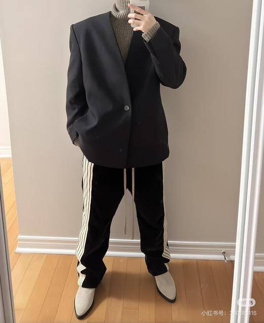 阿迪达斯联名FOG 三道杠神裤 商品图11