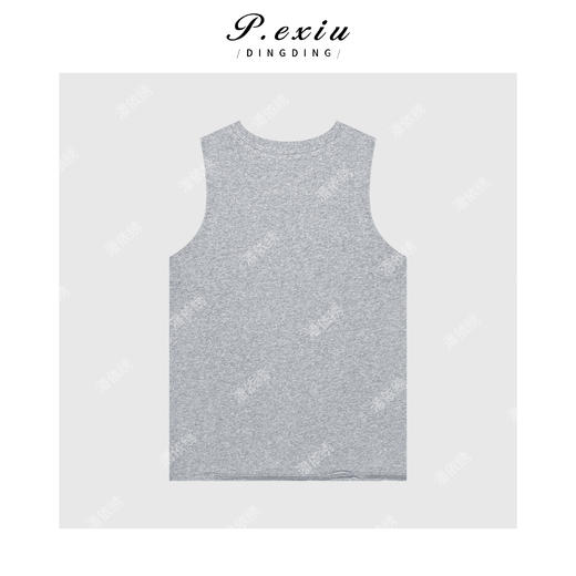 03-2潘依绣丁丁宠粉极简主义简约圆领无袖背心Q6954 商品图1