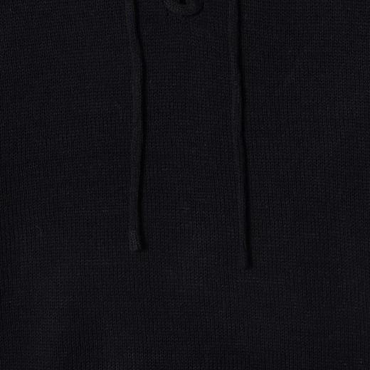 SDSA男装2026新款高贵轻奢简约时尚半开抽绳领针织衫百搭慵懒风 商品图2