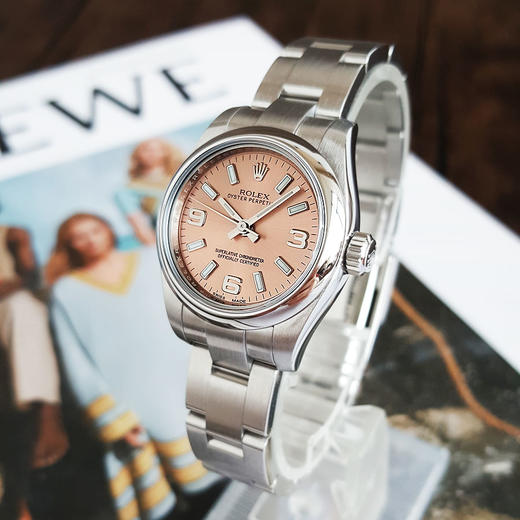 【95新】ROLEX 劳力士176200-0004天文台认证自动机械机芯26MM（女款）蚝式恒动系列蚝式钢020326NJS01 商品图2