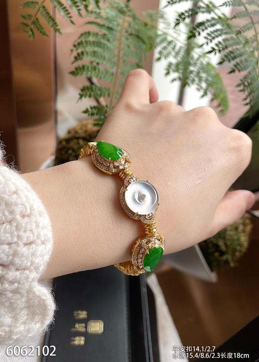 6062102，平安扣手链。具体价格微信咨询 商品图3