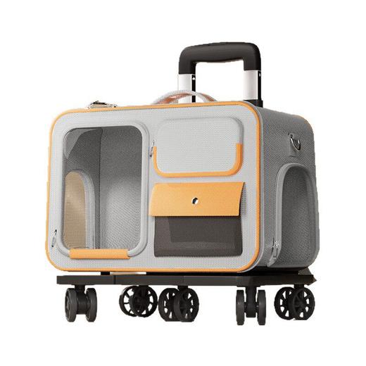 猫包便携外出拉杆箱猫咪大容量双肩背包狗包太空舱猫箱狗狗宠物包 商品图4