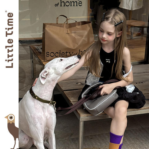 littletimeY2K潮牌设计感无袖背心套装女春夏街头风半裙两件套 商品图3