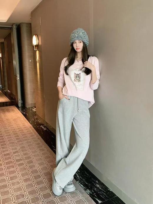 美洋同款萌萌哒温柔超显白萌喵喵纯棉T 商品图6