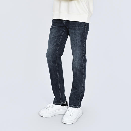 【新品上新】HX 春季水洗小直筒牛仔长裤S201611038101 商品图1