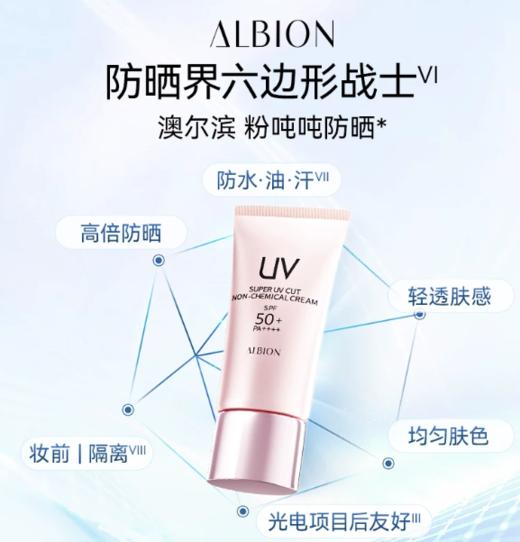 澳尔滨粉吨吨防晒多效精华防晒霜防紫外线40g 商品图0