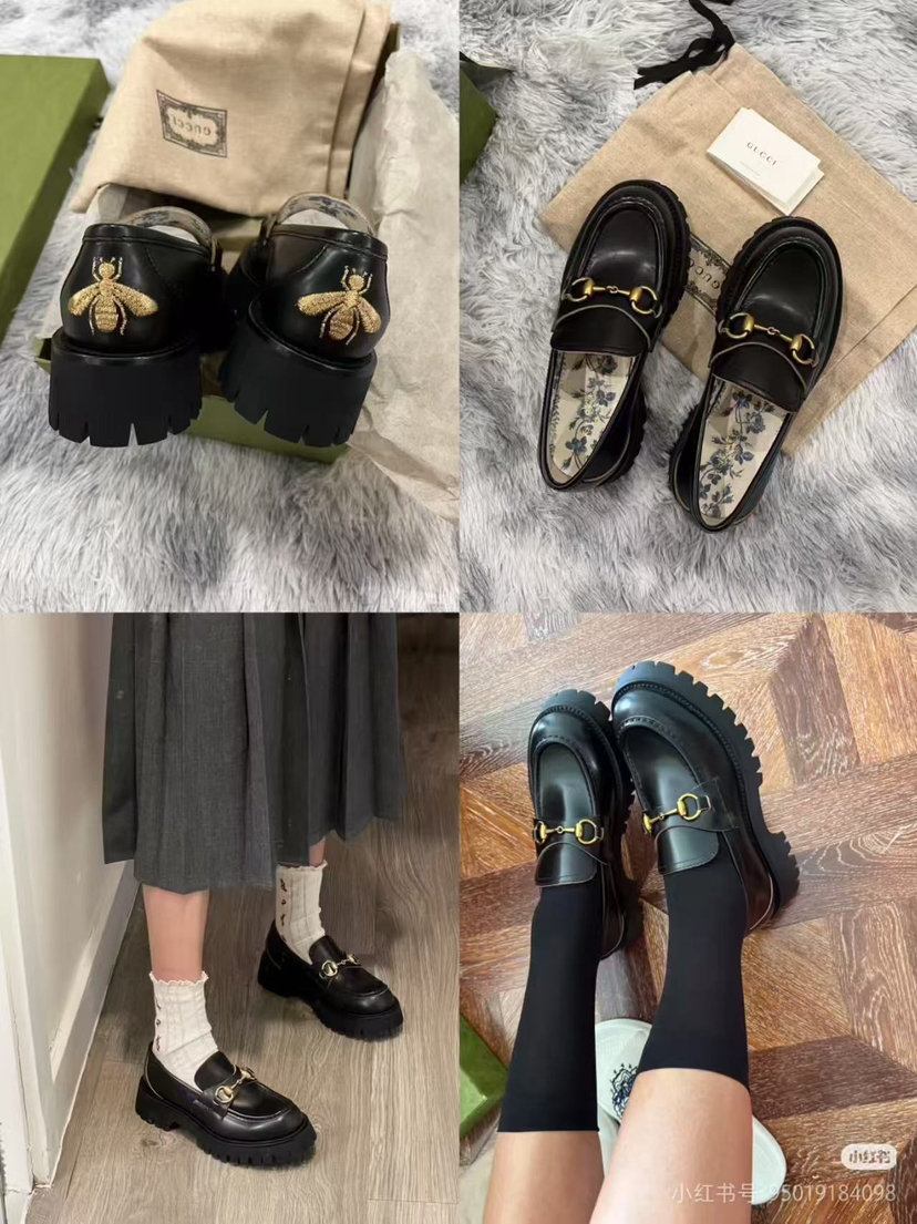 g家真皮休闲鞋乐福鞋