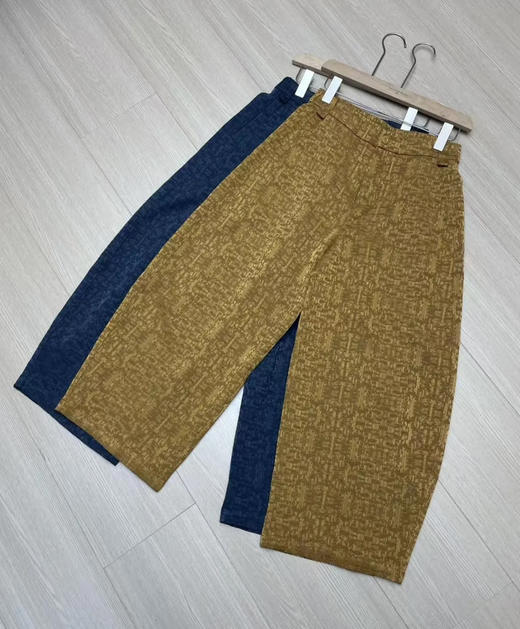 重磅提花香云纱气球裤 商品图0