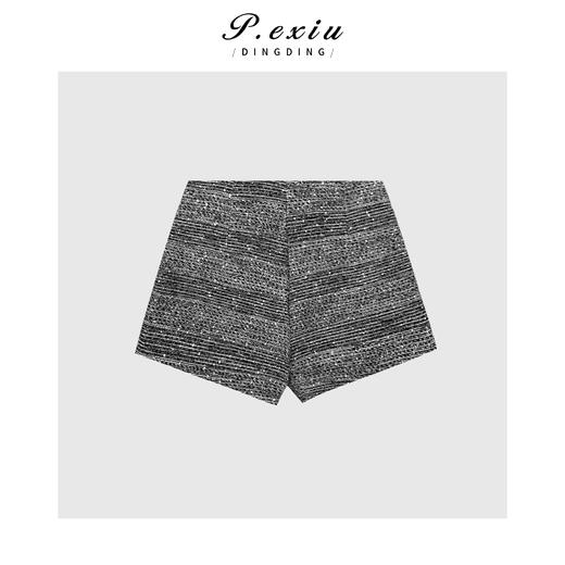 03-2潘依绣丁丁宠粉气质高级重工亮片条纹短裤Q3651 商品图0