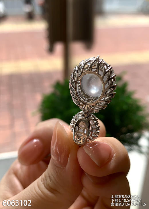 6063102，蛋面吊坠。具体价格微信咨询 商品图5