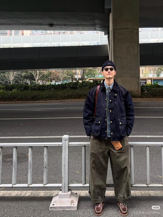 Barb*ur×Le*i's® 联名限量款牛仔丹宁宽松牛仔夹克外套 商品图14