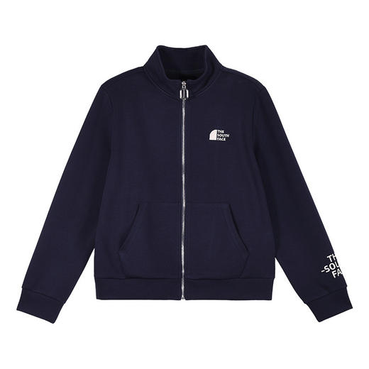 百媚生 立领短款拉链外套休闲开衫卫衣XS82610038 商品图4