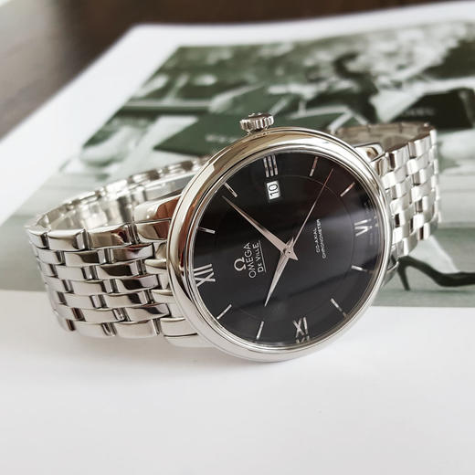 【95新】OMEGA 欧米茄424.10.40.20.01.001天文台认证同轴自动机械机芯日期显示39.5MM（男款）碟飞系列精钢270226AK05 商品图4